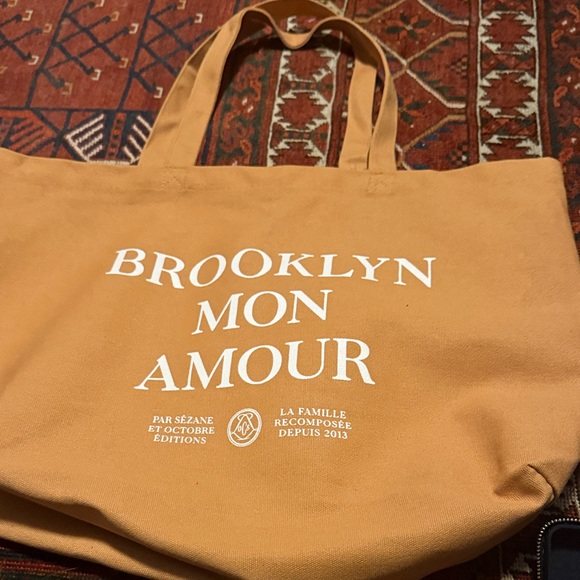 Sezane tote, pouch, and jewelry case set. - Picture 6 of 6